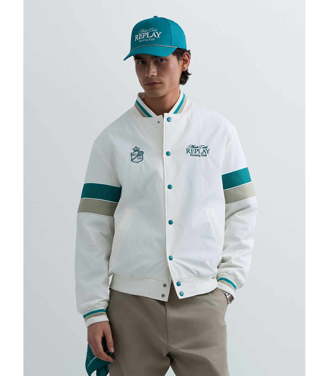 REPLAY × Monte Carlo Country Club ボンバージャケット